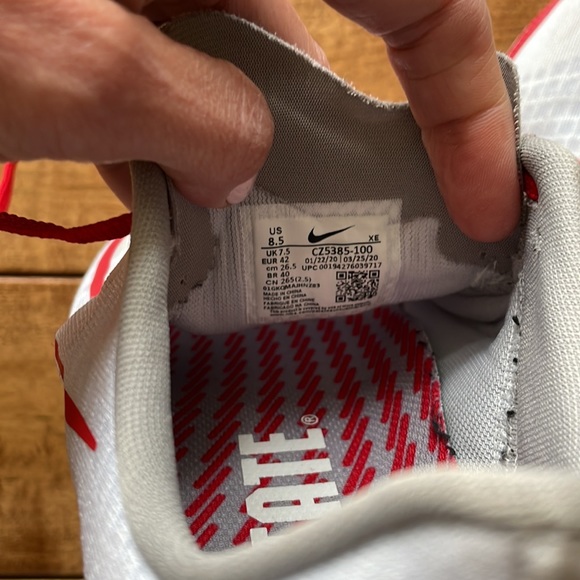 Nike Zoom Pegasus 37 Ohio State Mens Size 8.5 - Picture 8 of 12